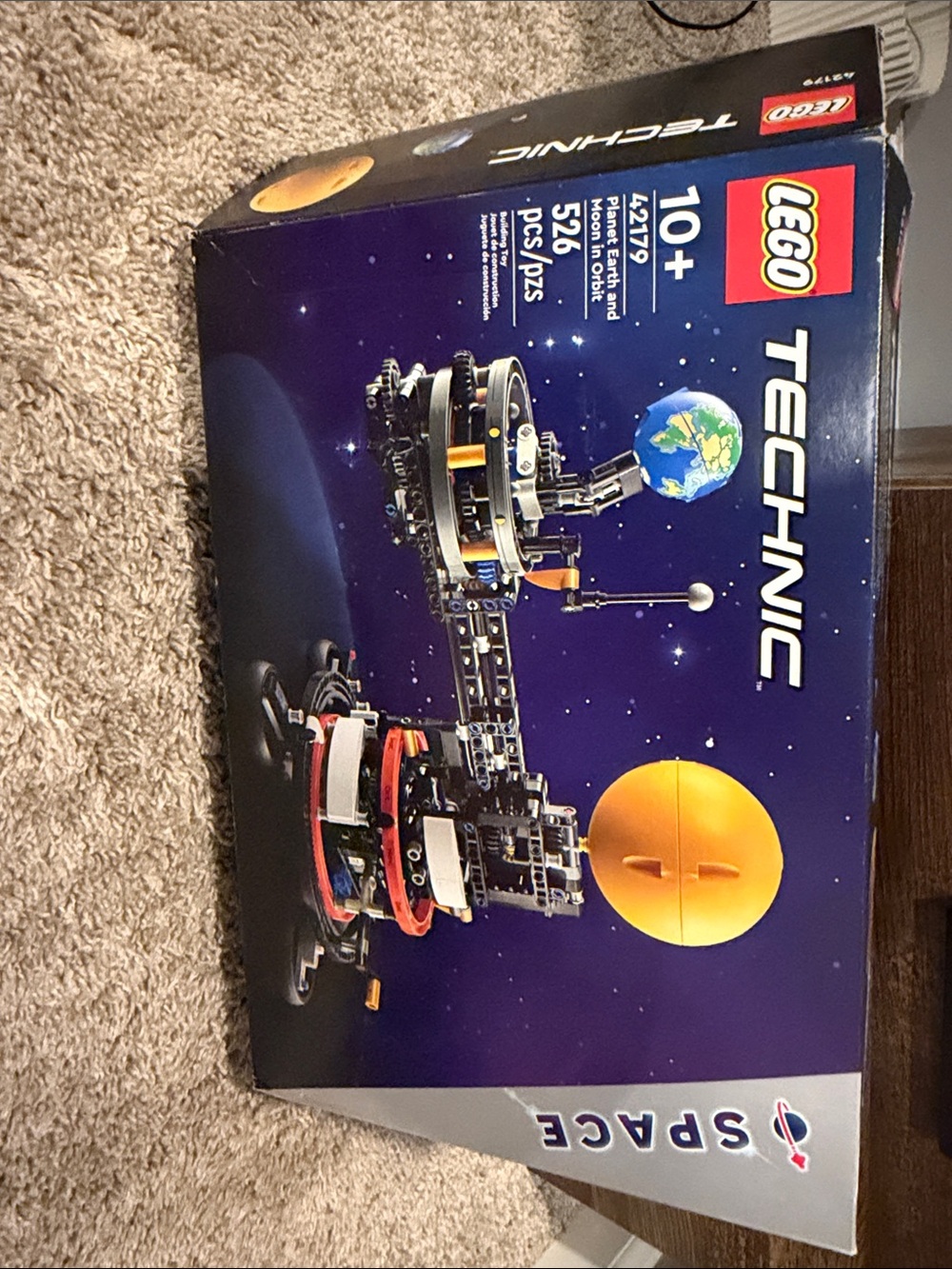 NEVER BUILT LEGO Technic Space Station Set - Blue, Black, Yellow